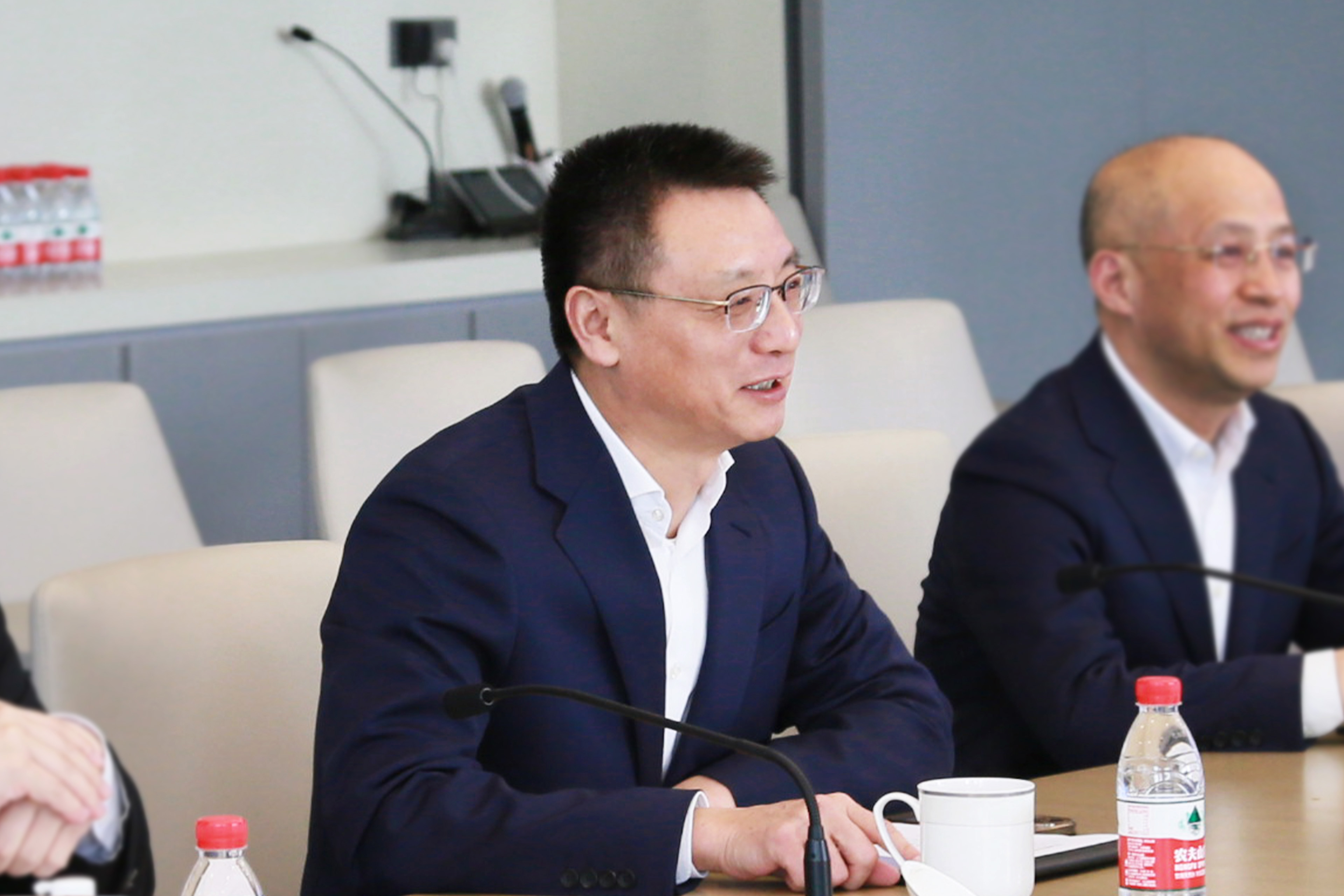 圖：魚(yú)躍副總裁景國民發(fā)言